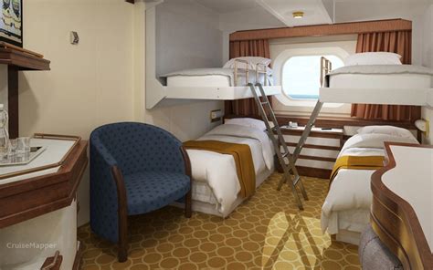 Pacific Explorer cabins and suites | CruiseMapper