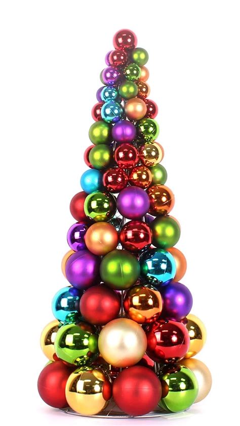 Make 24" Decorative Christmas Ball Tree