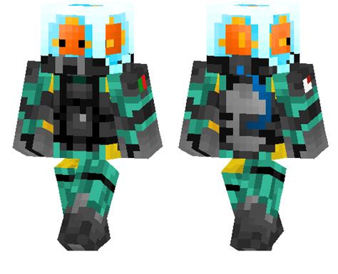 Fish in Suit | Minecraft PE Skins