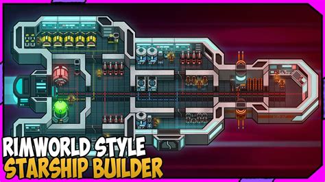 RimWorld Style Space Ship Building Game | THE LAST STARSHIP - YouTube