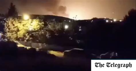 Iran explosion: Blast seen near military base in Tehran