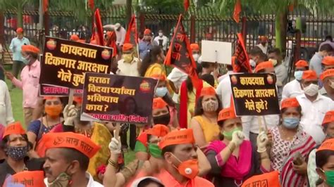 Maratha Kranti Morcha stages ‘Aakrosh Andolan’ in Mumbai for ...