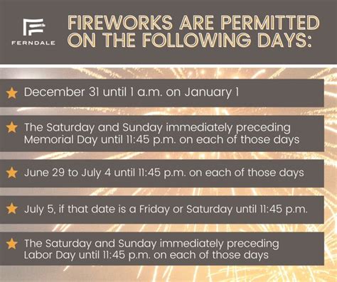 Fireworks: Important Safety Info - News - Ferndale