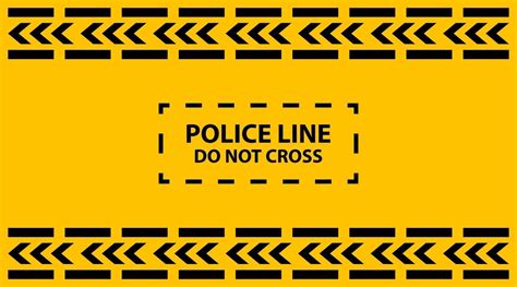 Vector Illustration of a Police Line Tape Design Background Border 3170154 Vector Art at Vecteezy