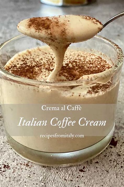 Italian Coffee Cream (Crema al Caffè) - Recipes from Italy