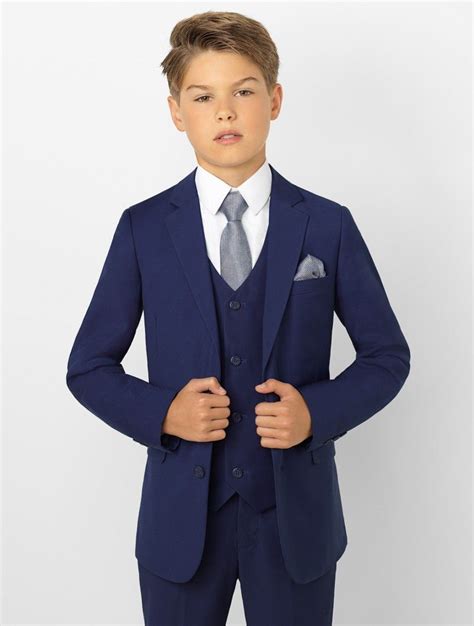 Boys navy suit | Boys wedding suits | Boys holy communion suit | Monaco | Roco | Boys navy suit ...