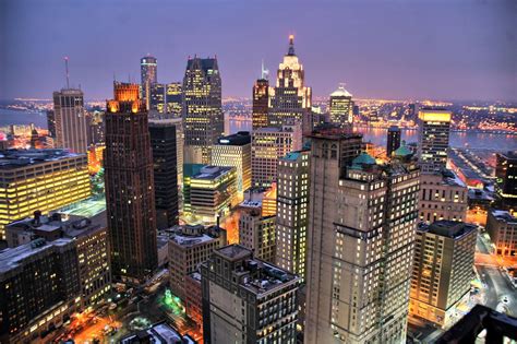 Detroit Skyline Wallpapers - Top Free Detroit Skyline Backgrounds - WallpaperAccess