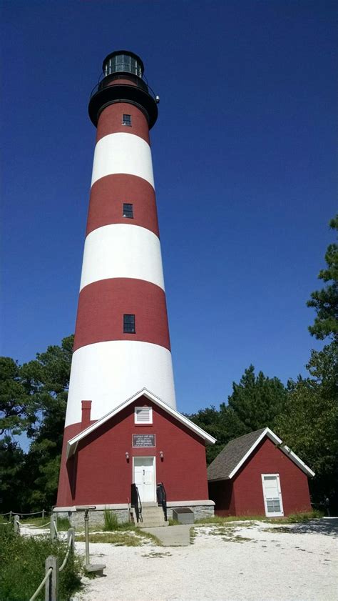 Chincoteague lighthouse, Virginia, 2016 | Lighthouse, Chincoteague island, View source