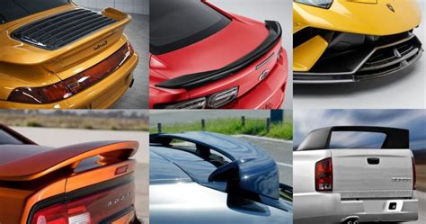 What is a Car Spoiler? Types of Spoilers, Working, Material, Advantages ...