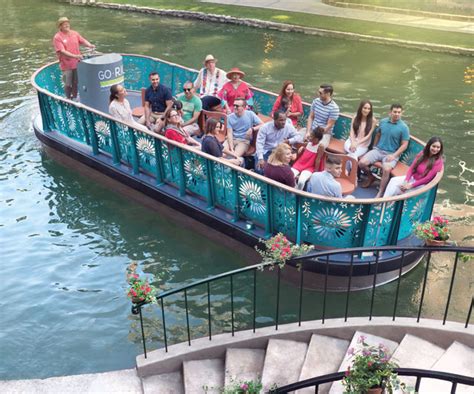 San Antonio River Walk Boat Tours with GO RIO Cruises | Tour Texas