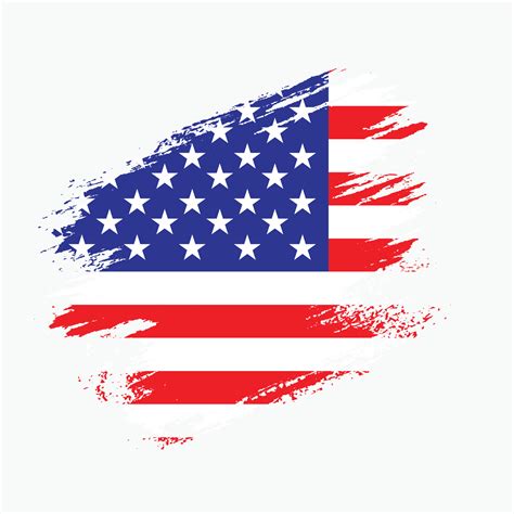 Abstract American grunge texture flag vector 14242008 Vector Art at Vecteezy