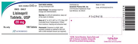 DailyMed - LISINOPRIL tablet