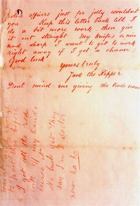 The Jack The Ripper Letters Archive