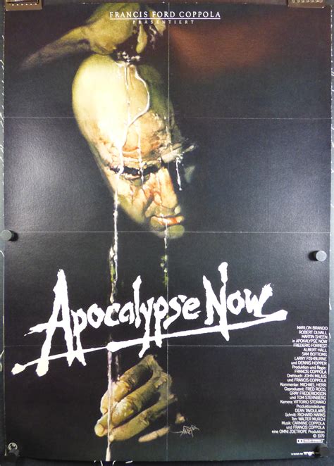 APOCALYPSE NOW, Original Linen Backed German A1 Movie Theater Poster ...