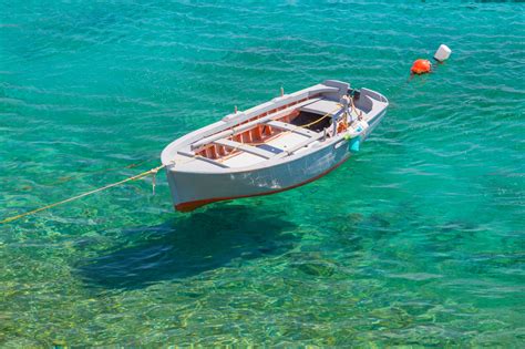 Small Boat At Sea Free Stock Photo - Public Domain Pictures