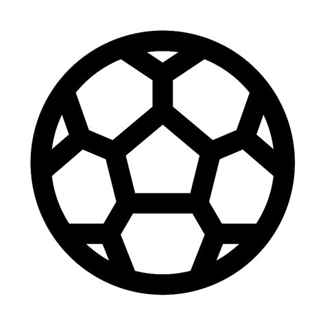 Football Outline Vector SVG Icon - SVG Repo