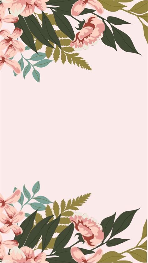 Floral phone background | Pastel iphone wallpaper, Floral wallpaper ...