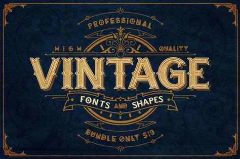 Pin by Saksit Jinakun on Typography | Vintage fonts, Vintage logo ...