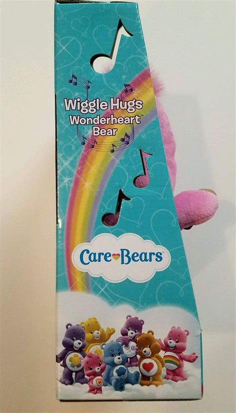 Care Bears 12 inch Care Bears Wiggle Hugs Talking Wonderheart Care Bear Toy New | #1867626413