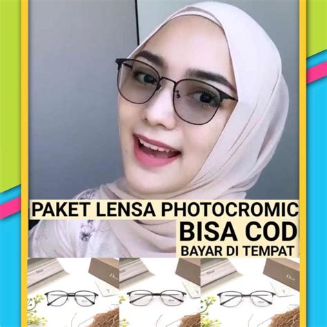 KACAMATA PHOTOCROMIC HIJAB WANITA KACAMATA LENSA PHOTOCROMIC KACAMATA ...