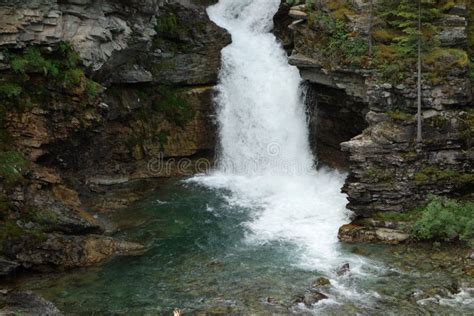 The Amazing Waterfall at Red Rock Canyon Stock Photo - Image of ...