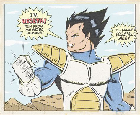 Jack Kirby's Vegeta | Dragon Ball | Know Your Meme