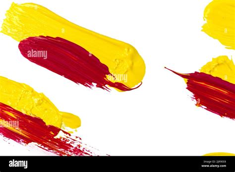 paint brush texture isolated on white Stock Photo - Alamy