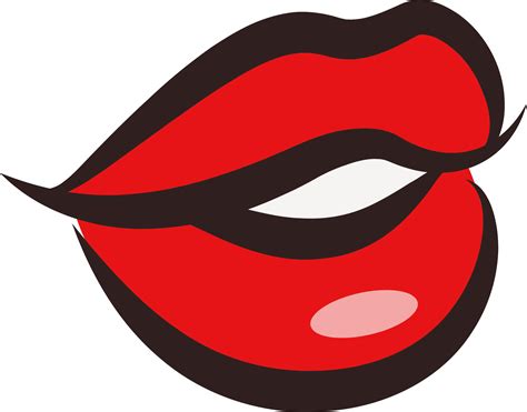 Cartoon Lipstick Lips / Here you can explore hq cartoon lips transparent illustrations, icons ...