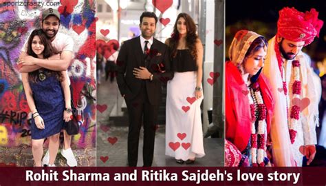 Rohit Sharma and Ritika Sajdeh's Love Story