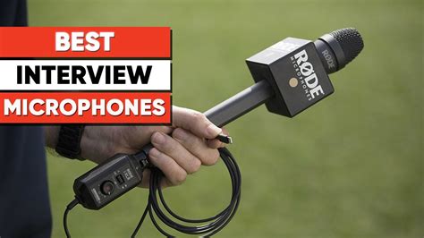 Top 5 Best Interview Microphones - YouTube