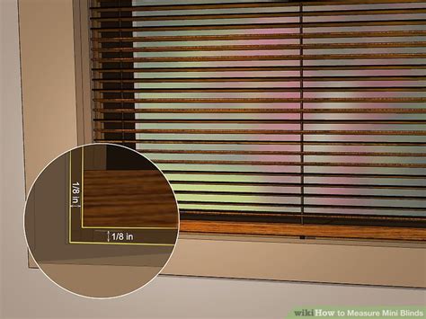 How to Measure Mini Blinds (with Pictures) - wikiHow