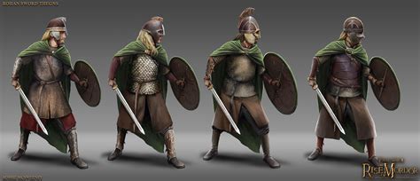 Rohan Sword Thegns by Robbie McSweeney on ArtStation. | Fantasy armor, Medieval fantasy, Lord of ...