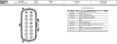 2020 Ford Ranger Tail Light Wiring Diagram