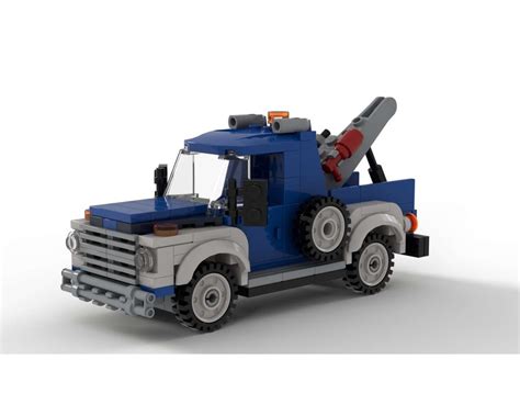 LEGO MOC Tow Truck by DC_Customs | Rebrickable - Build with LEGO