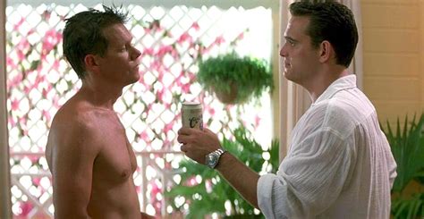 Wild Things homoerotic shower scene between Matt Dillon and Kevin Bacon ...