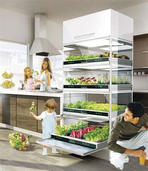 Nano Garden te permitirá cultivar tus propias verduras en la cocina