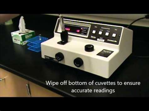 How To Use A Spectrophotometer - YouTube