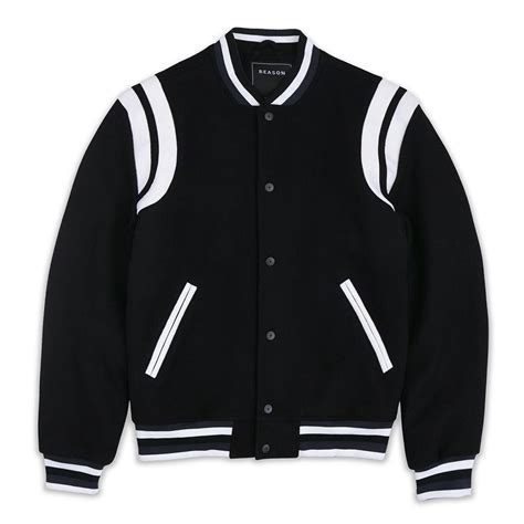 Westlake Varsity Jacket // Black (S) - Reason - Touch of Modern