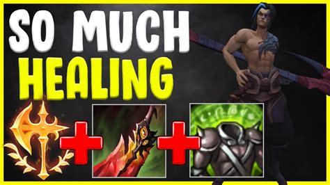 THIS HEALING IS BUSTED - KAYN TOP LANE GUIDE RUNES & BUILD | League of Legends s10 Gameplay ...