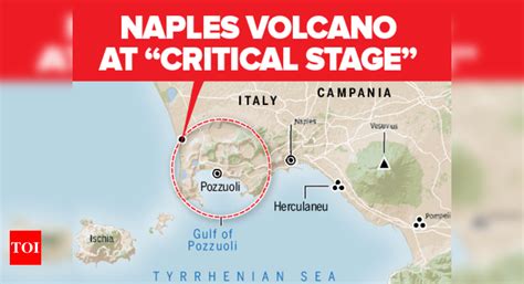 Infographic: Naples supervolcano closer to eruption - Times of India