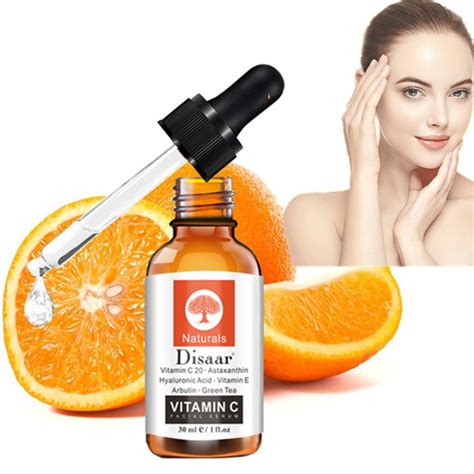 Face Facial Serum 30ml Vitamin C 20 Serum Firming Repair Skin Anti Wrinkle Anti Acne Anti Aging ...