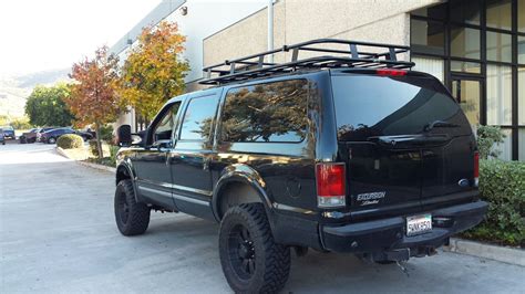 Ford Excursion with Aluminess roof rack Off Road Bumpers, Lincoln Aviator, Ford Excursion, Men's ...