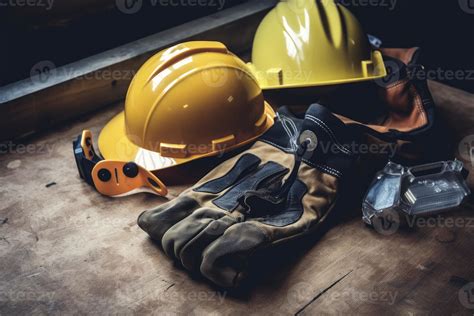 Work safety gear. Generate Ai 22646400 Stock Photo at Vecteezy