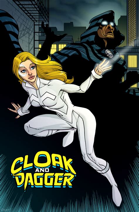 Cloak and Dagger by dwaynebiddixart on DeviantArt