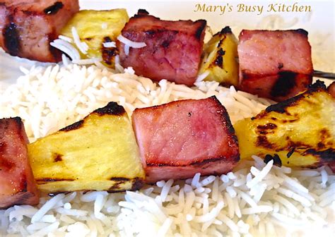 Ham & Pineapple Skewers ~ Gluten-Free