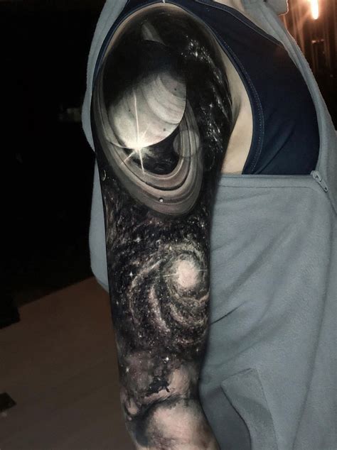 Space Tattoo Black And White