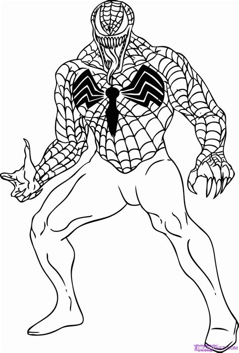 Free Coloring Pages Venom, Download Free Coloring Pages Venom png ...