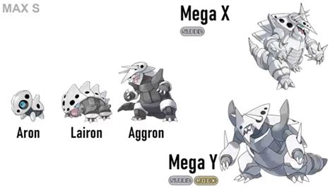 Pokemon Lairon Evolution