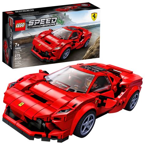 LEGO Speed Champions 76895 Ferrari F8 Tributo Racing Model Car, Vehicle Building Car (275 pieces ...