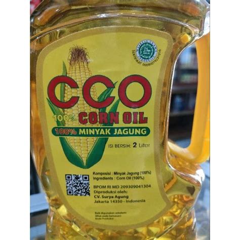 CCO China Corn Oil/Minyak Jagung 2 liter | Lazada Indonesia